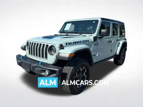 Gray 2023 Jeep Wrangler Rubicon 4xe for sale in Perry, GA