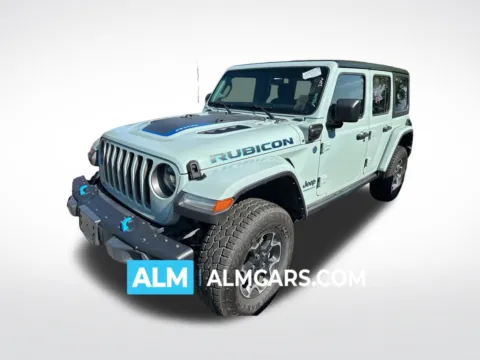 Gray 2023 Jeep Wrangler Rubicon 4xe for sale in Perry, GA