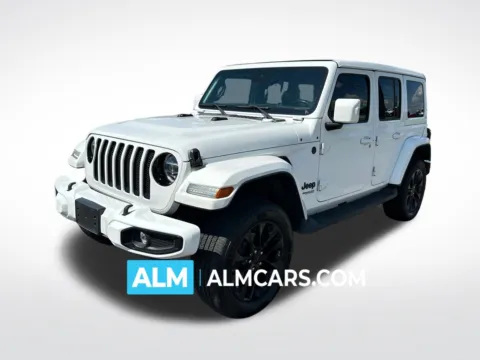 White 2022 Jeep Wrangler Unlimited Sahara High Altitude for sale in Perry, GA