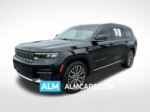 Black 2022 Jeep Grand Cherokee L Summit for sale in Perry, GA