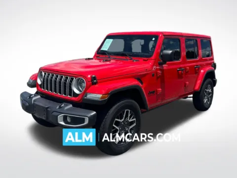 Red 2025 Jeep Wrangler Sahara for sale in Perry, GA