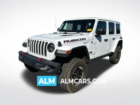 White 2020 Jeep Wrangler Unlimited Rubicon for sale in Perry, GA