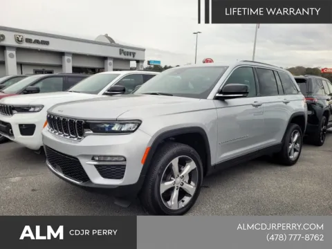 Silver 2024 Jeep Grand Cherokee Limited for sale in Perry, GA