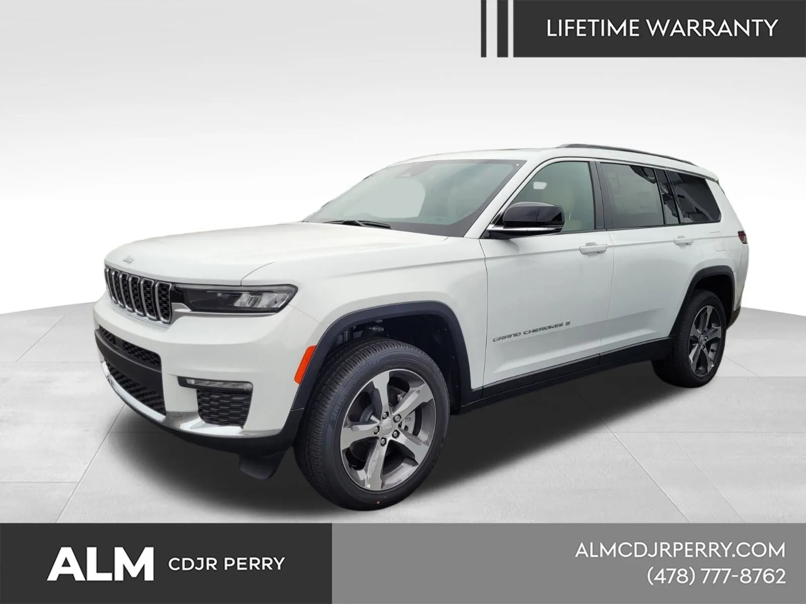 White 2025 Jeep Grand Cherokee L Limited for sale in Perry, GA