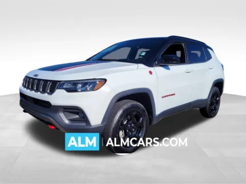 White 2024 Jeep Compass Trailhawk for sale in Perry, GA