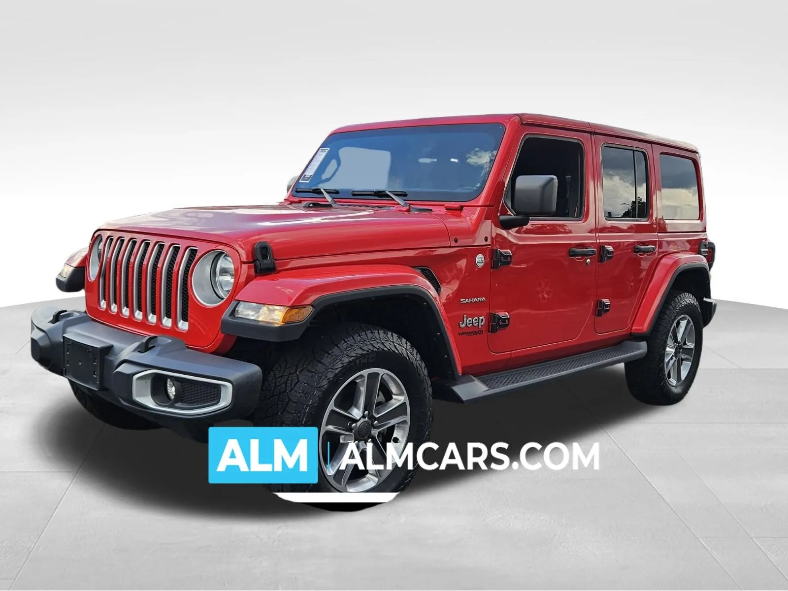 Red 2021 Jeep Wrangler Unlimited Sahara for sale in Perry, GA