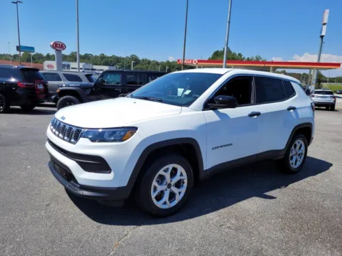 White 2025 Jeep Compass Sport for sale in Perry, GA