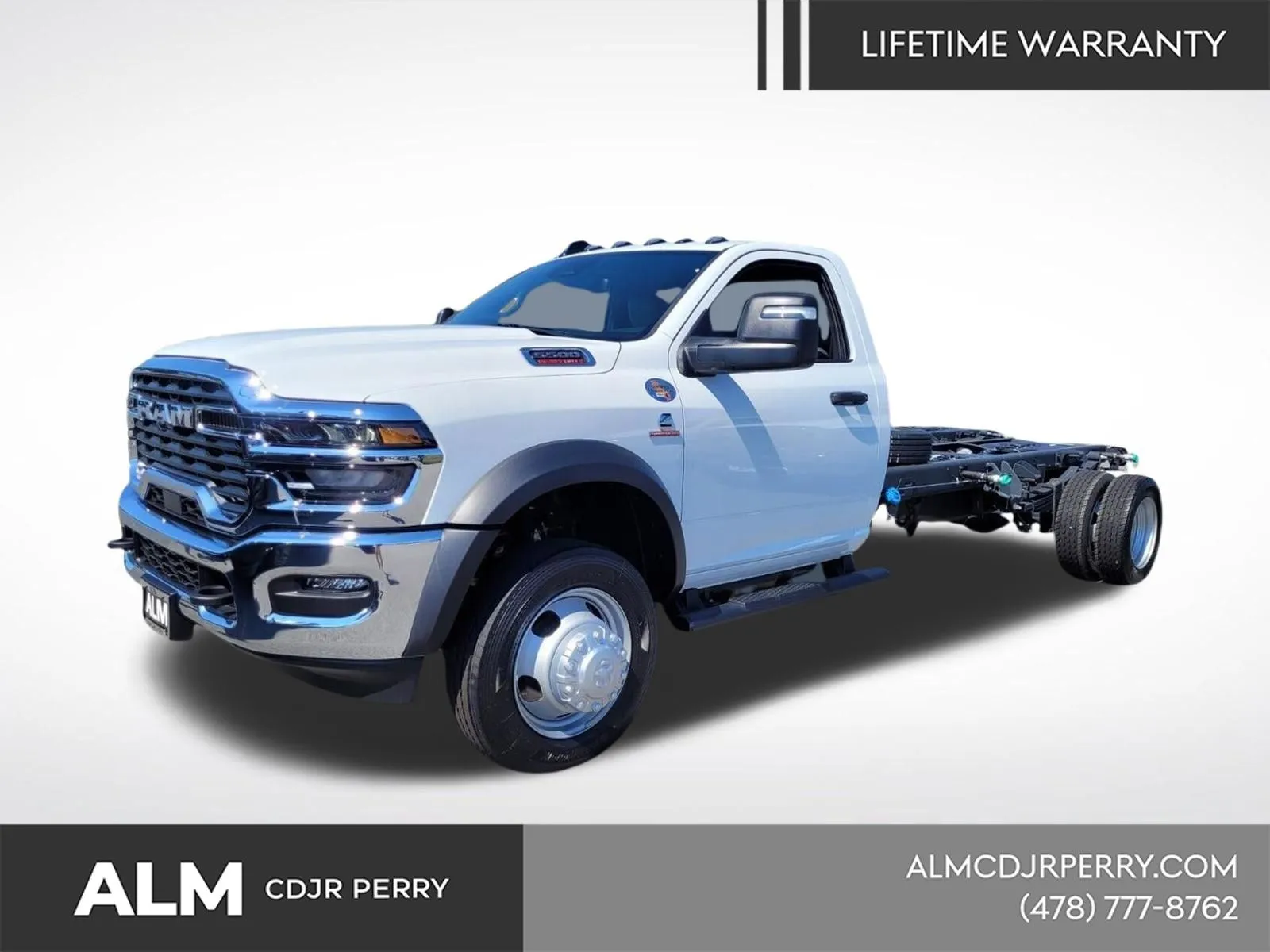 White 2025 Ram 5500 HD Tradesman for sale in Perry, GA