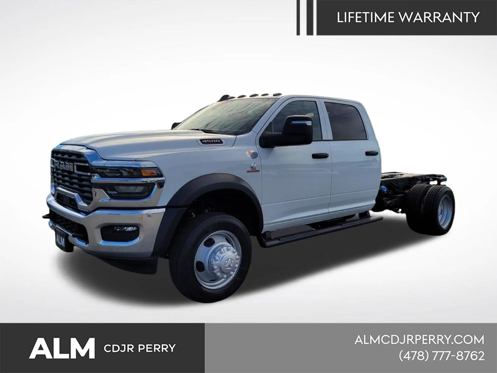 White 2025 Ram 4500 HD Tradesman for sale in Perry, GA