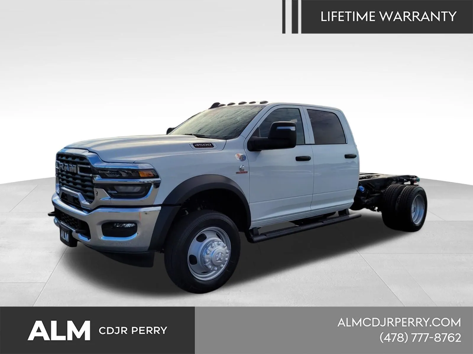 White 2025 Ram 4500HD Tradesman for sale in Perry, GA