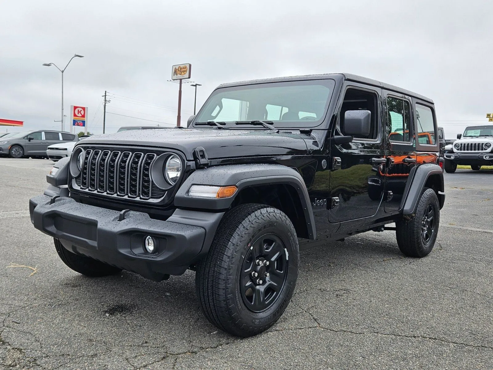 Black 2025 Jeep Wrangler Sport for sale in Perry, GA