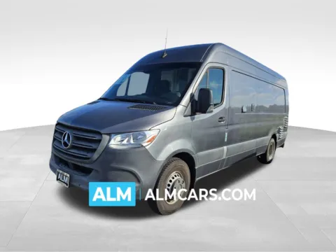 Silver 2022 Mercedes-Benz Sprinter 4500 Extended Cargo Van 170 in. WB for sale in Perry, GA