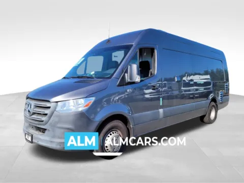 Silver 2022 Mercedes-Benz Sprinter 4500 Extended Cargo Van 170 in. WB for sale in Perry, GA