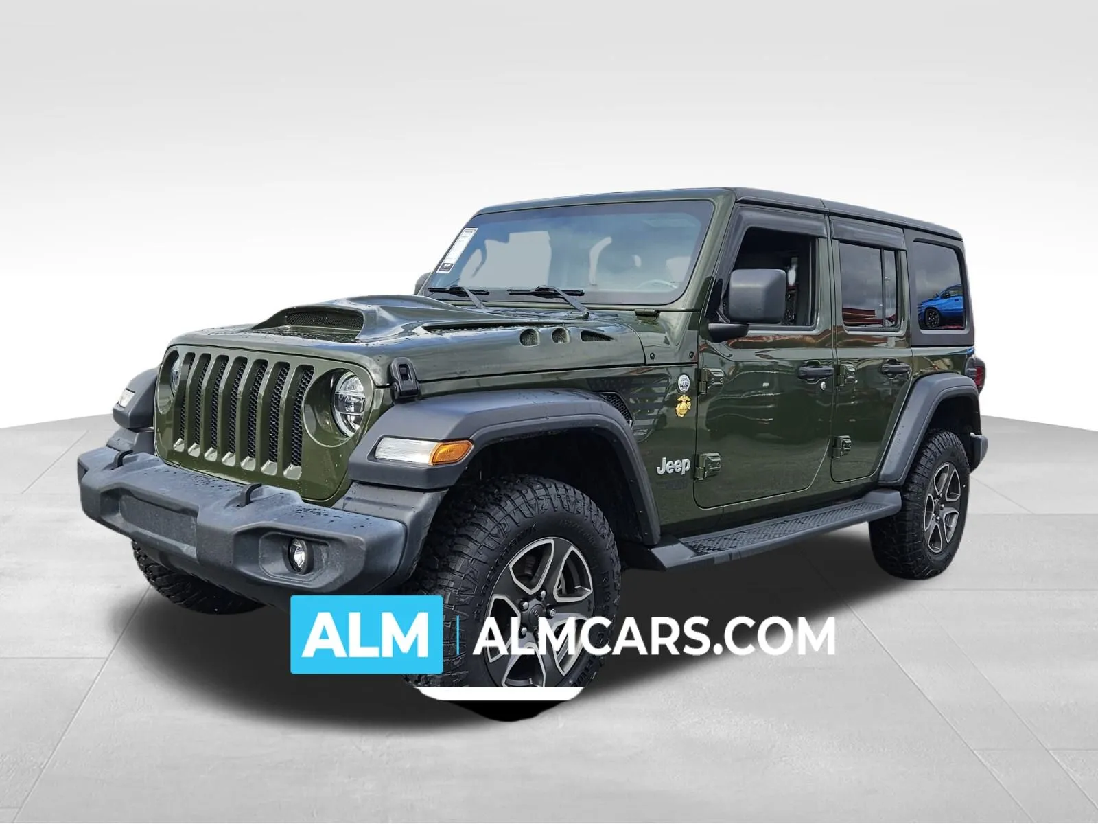 Green 2020 Jeep Wrangler Unlimited Sport for sale in Perry, GA