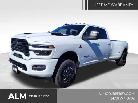 White 2025 Ram 3500 Laramie for sale in Perry, GA