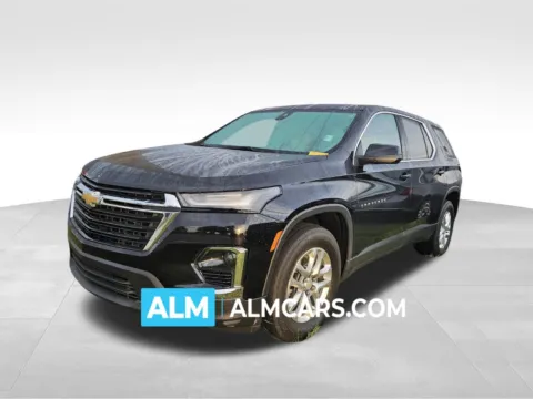Black 2023 Chevrolet Traverse LS for sale in Perry, GA