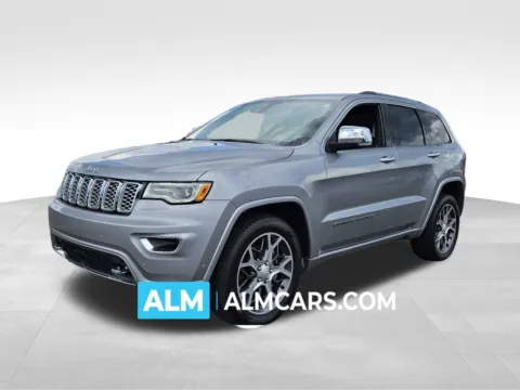 Silver 2019 Jeep Grand Cherokee Overland for sale in Perry, GA