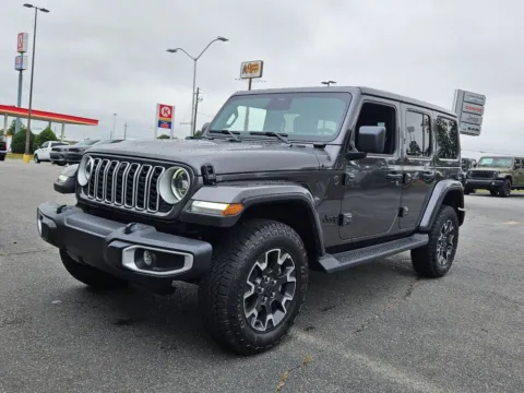Gray 2025 Jeep Wrangler Sahara for sale in Perry, GA
