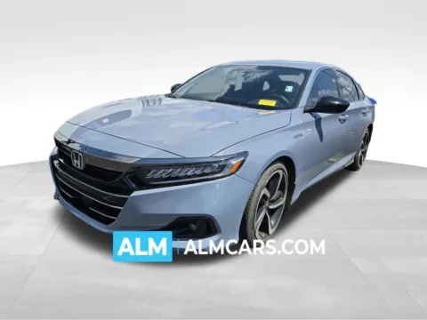 Blue 2022 Honda Accord Hybrid Sport for sale in Perry, GA