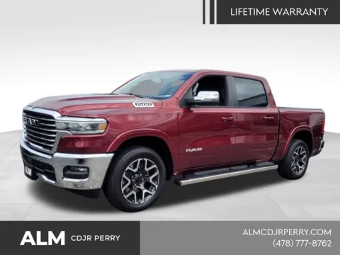 Red 2026 Ram 1500 Laramie for sale in Perry, GA