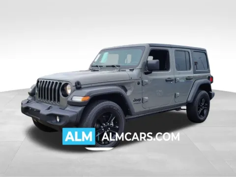 Gray 2022 Jeep Wrangler Unlimited Sport Altitude for sale in Perry, GA