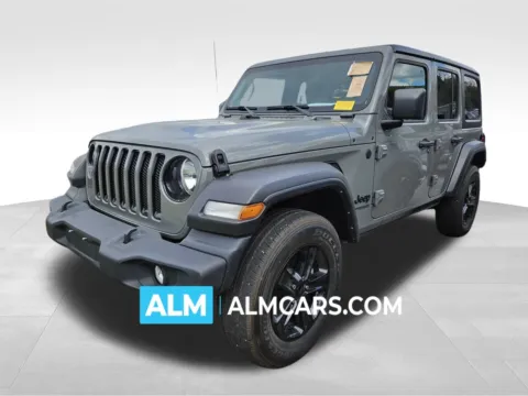 Gray 2022 Jeep Wrangler Unlimited Sport Altitude for sale in Perry, GA