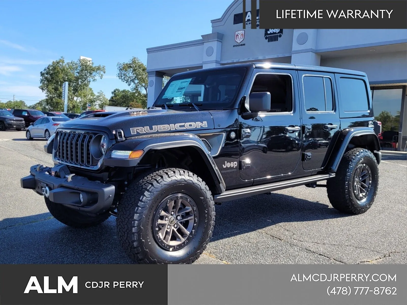 Black 2025 Jeep Wrangler Rubicon 392 for sale in Perry, GA