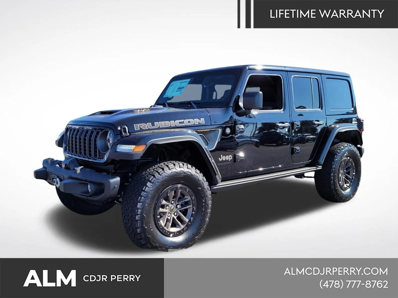 Black 2025 Jeep Wrangler Rubicon 392 for sale in Perry, GA