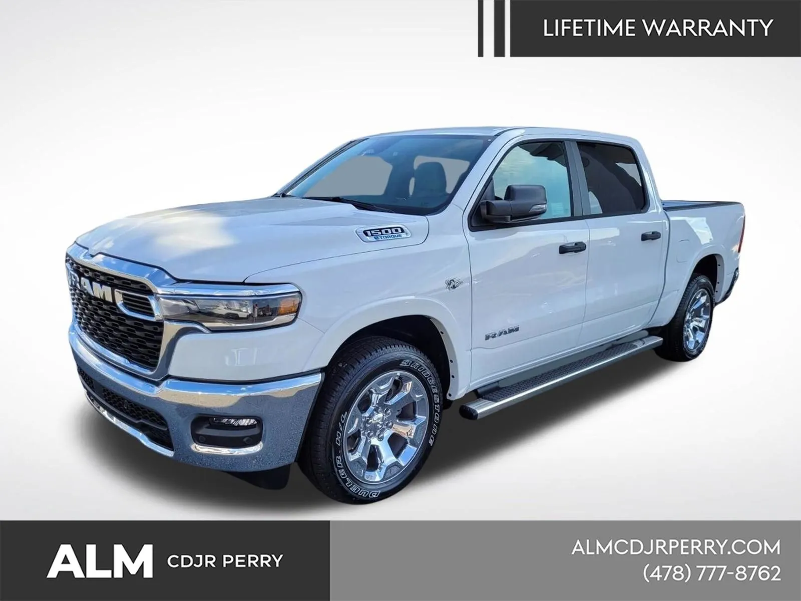 White 2026 Ram 1500 Big Horn/Lone Star for sale in Perry, GA