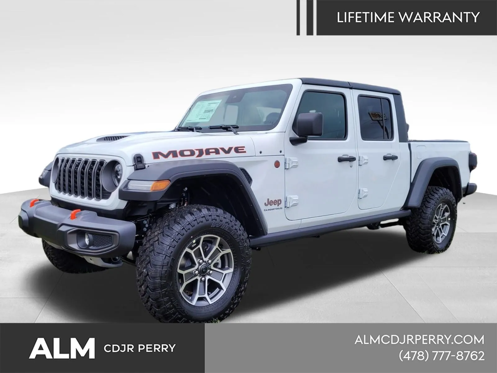 White 2025 Jeep Gladiator Mojave for sale in Perry, GA