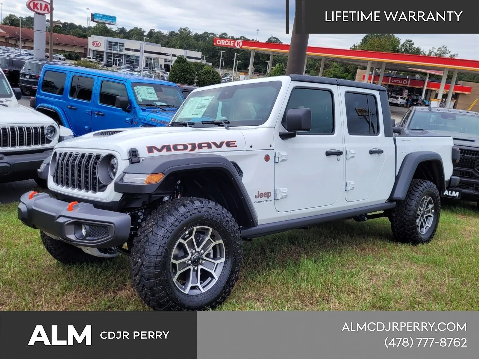 White 2025 Jeep Gladiator Mojave for sale in Perry, GA