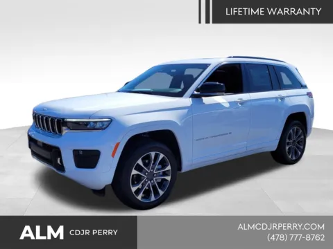 White 2025 Jeep Grand Cherokee Overland for sale in Perry, GA