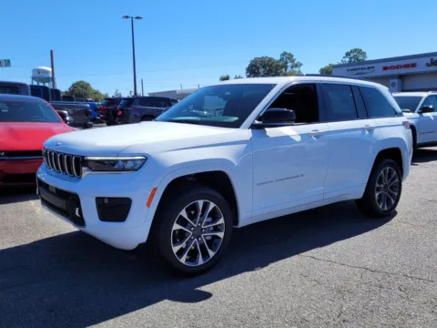 White 2025 Jeep Grand Cherokee Overland for sale in Perry, GA