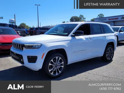 White 2025 Jeep Grand Cherokee Overland for sale in Perry, GA