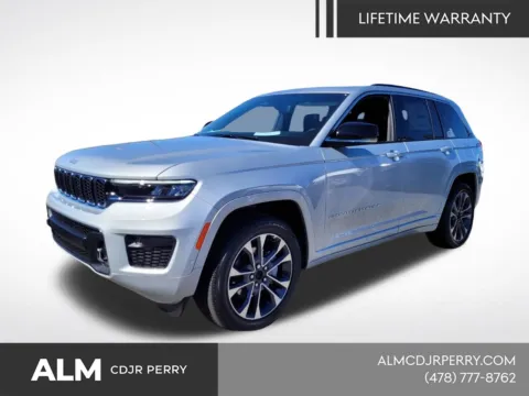Silver 2025 Jeep Grand Cherokee Overland for sale in Perry, GA