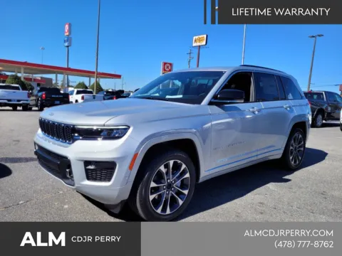 Silver 2025 Jeep Grand Cherokee Overland for sale in Perry, GA