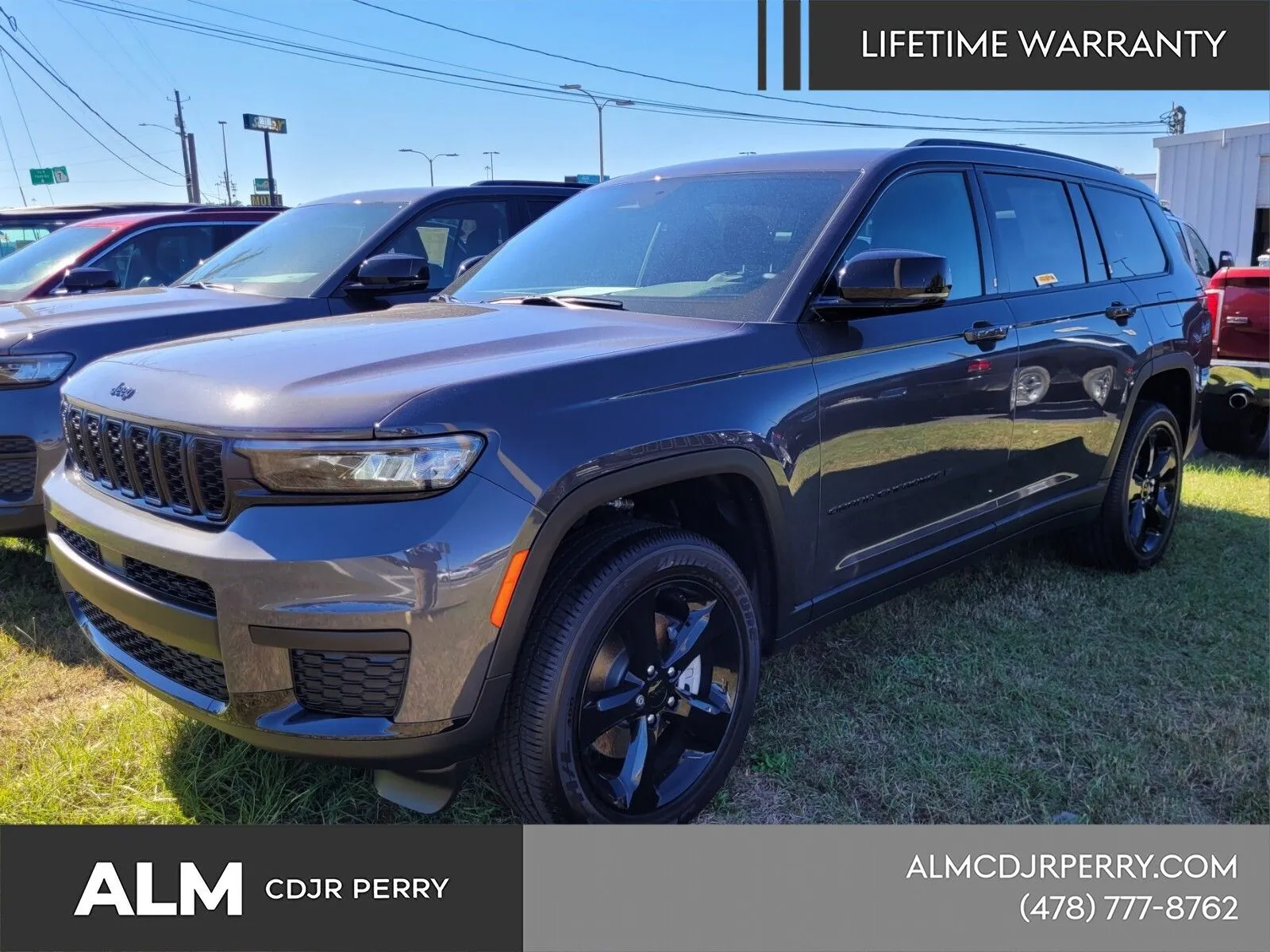 Gray 2025 Jeep Grand Cherokee L Altitude X for sale in Perry, GA