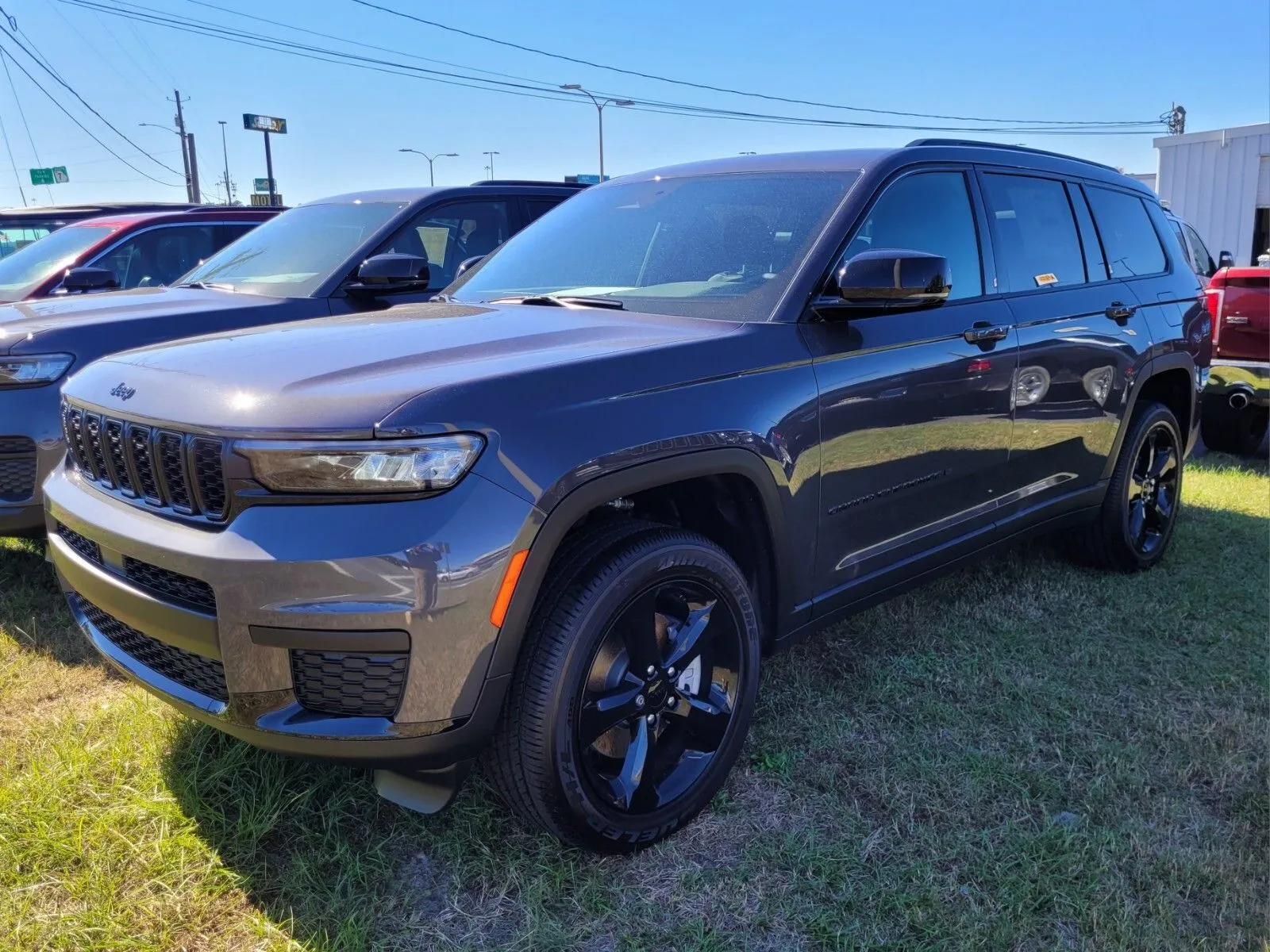 Gray 2025 Jeep Grand Cherokee L Altitude X for sale in Perry, GA