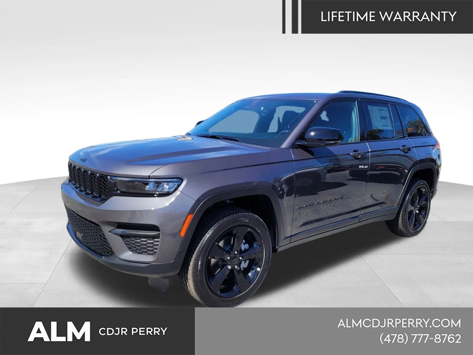 Gray 2025 Jeep Grand Cherokee Laredo for sale in Perry, GA