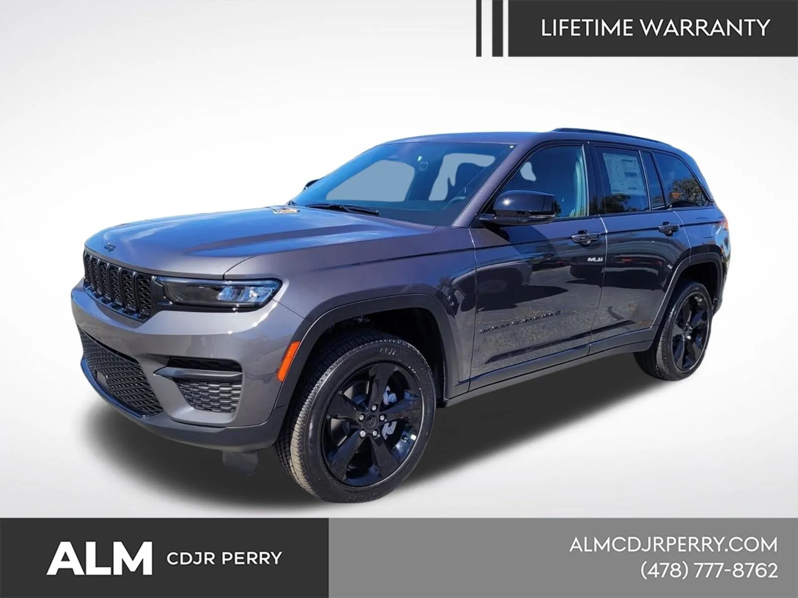 Gray 2025 Jeep Grand Cherokee Laredo for sale in Perry, GA