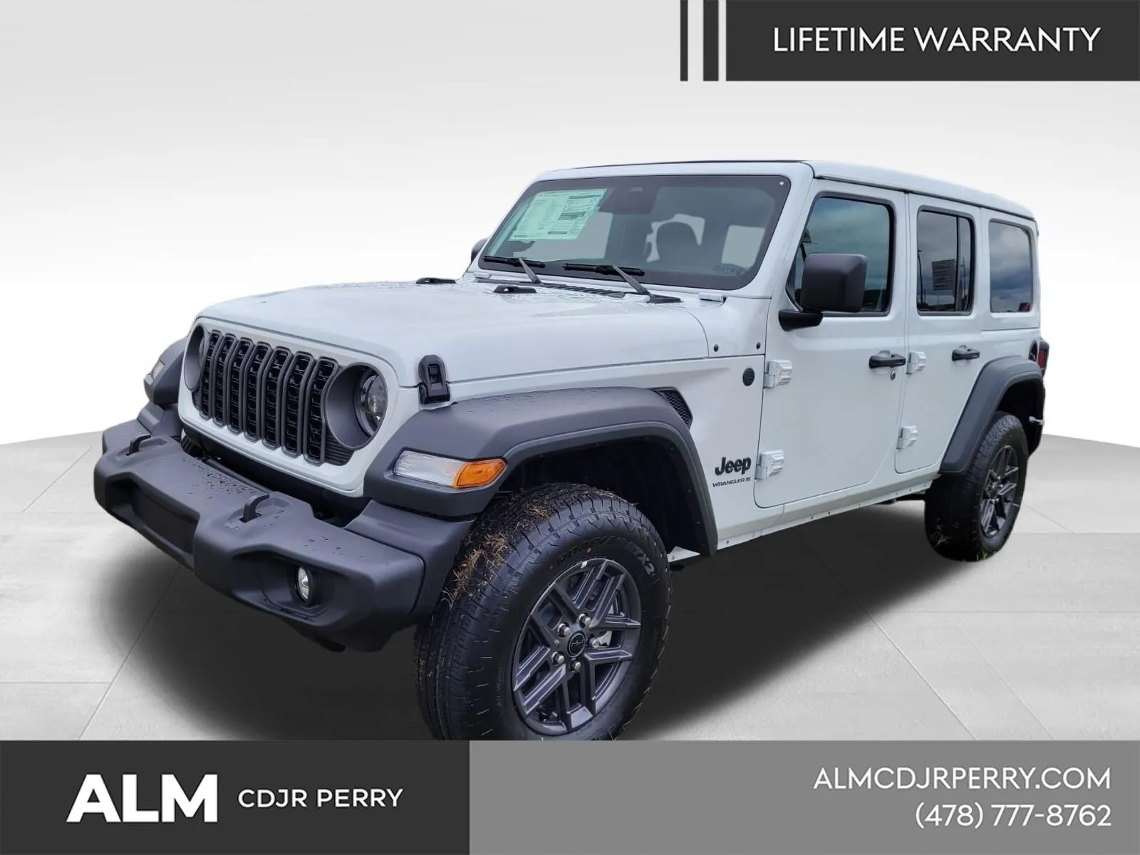 White 2026 Jeep Wrangler Sport S for sale in Perry, GA
