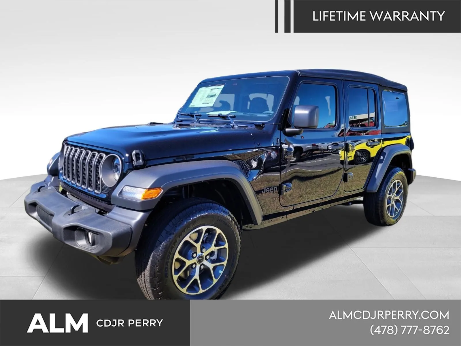 Black 2026 Jeep Wrangler Sport S for sale in Perry, GA