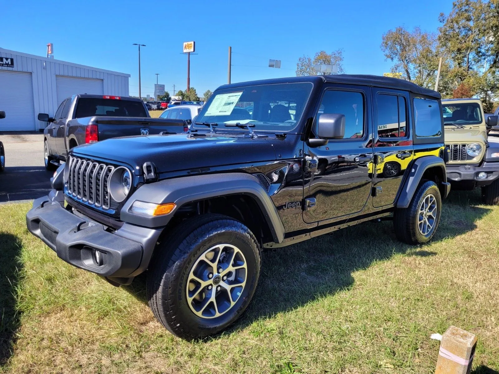 Black 2026 Jeep Wrangler Sport S for sale in Perry, GA