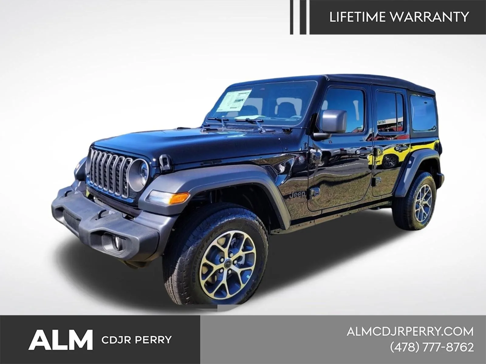 Black 2026 Jeep Wrangler Sport S for sale in Perry, GA