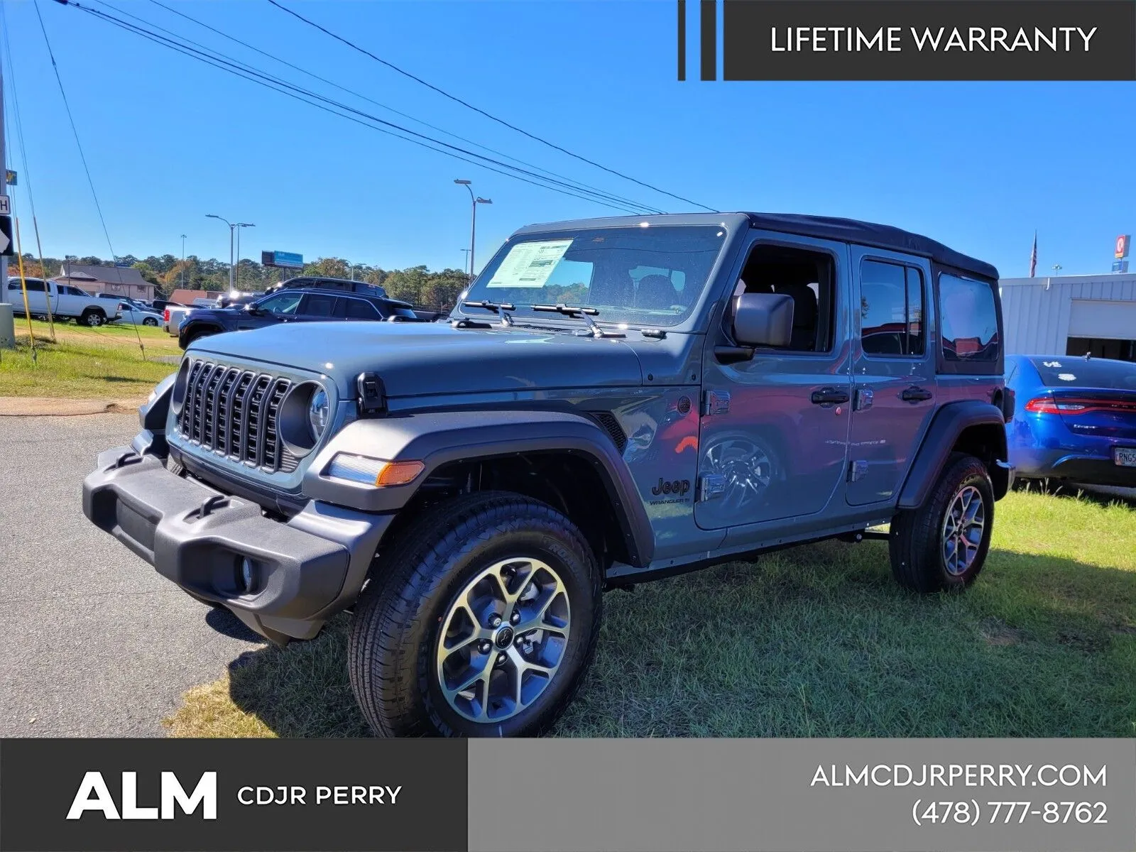 Gray 2026 Jeep Wrangler Sport S for sale in Perry, GA