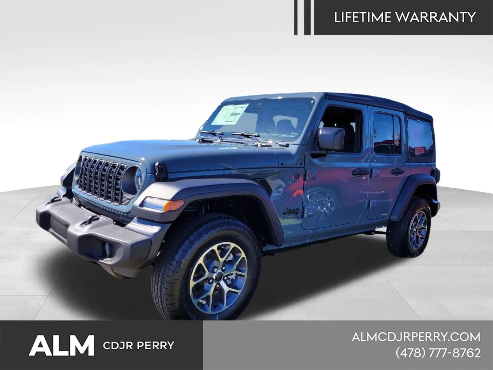 Gray 2026 Jeep Wrangler Sport S for sale in Perry, GA