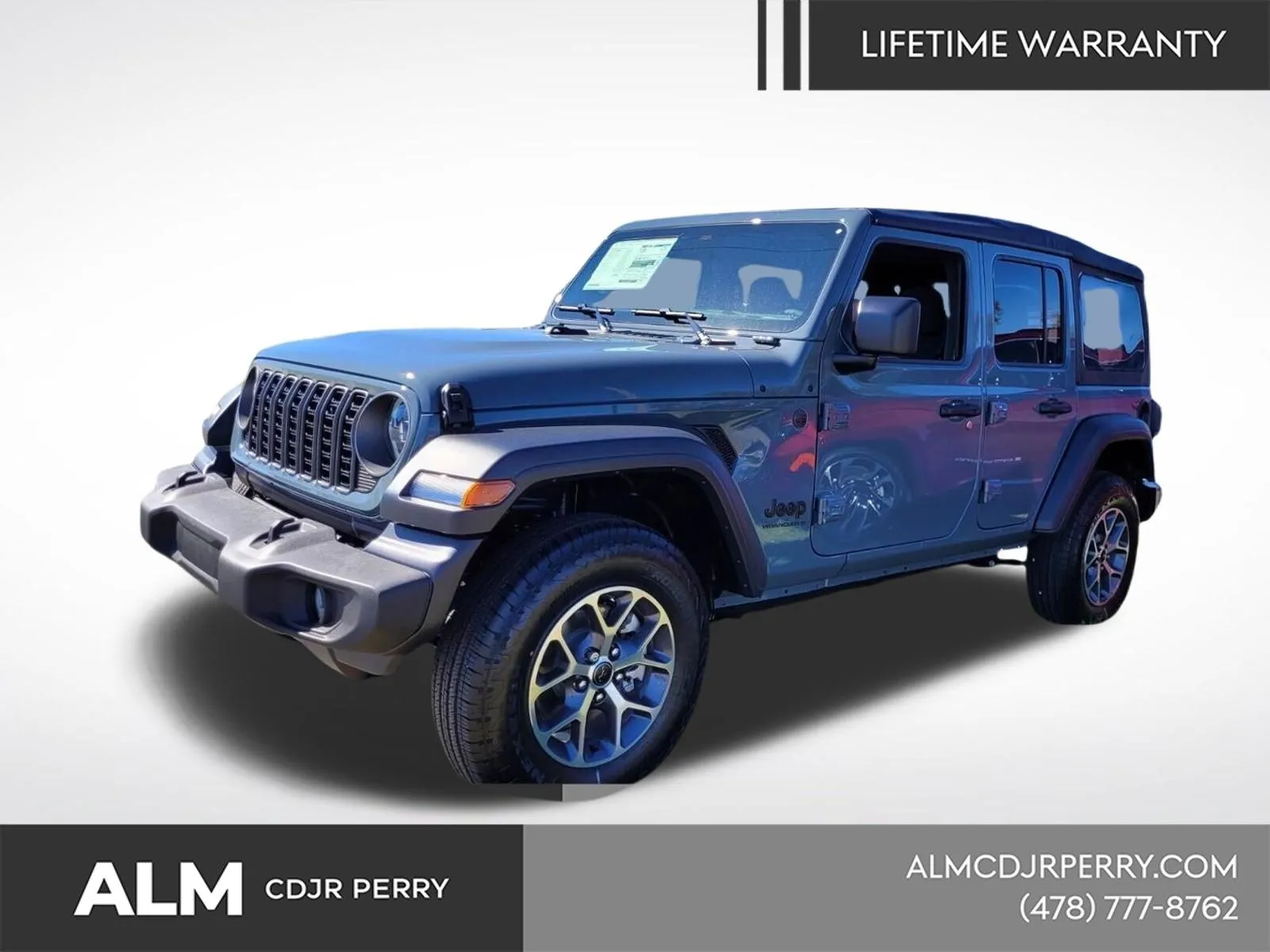Blue 2026 Jeep Wrangler Sport S for sale in Perry, GA