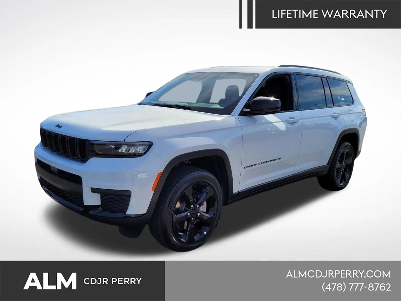 White 2025 Jeep Grand Cherokee L Altitude X for sale in Perry, GA