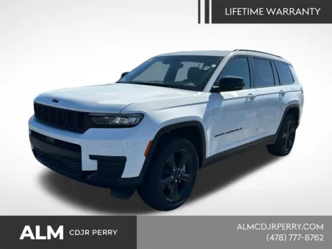 White 2025 Jeep Grand Cherokee L Altitude X for sale in Perry, GA