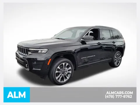 Black 2025 Jeep Grand Cherokee Overland for sale in Perry, GA